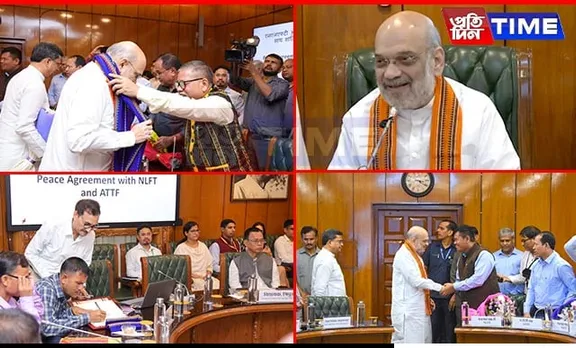 ATTF, NLFT Rebel Groups Surrender After 35 Years; Tripura Signs Historic Peace Accord